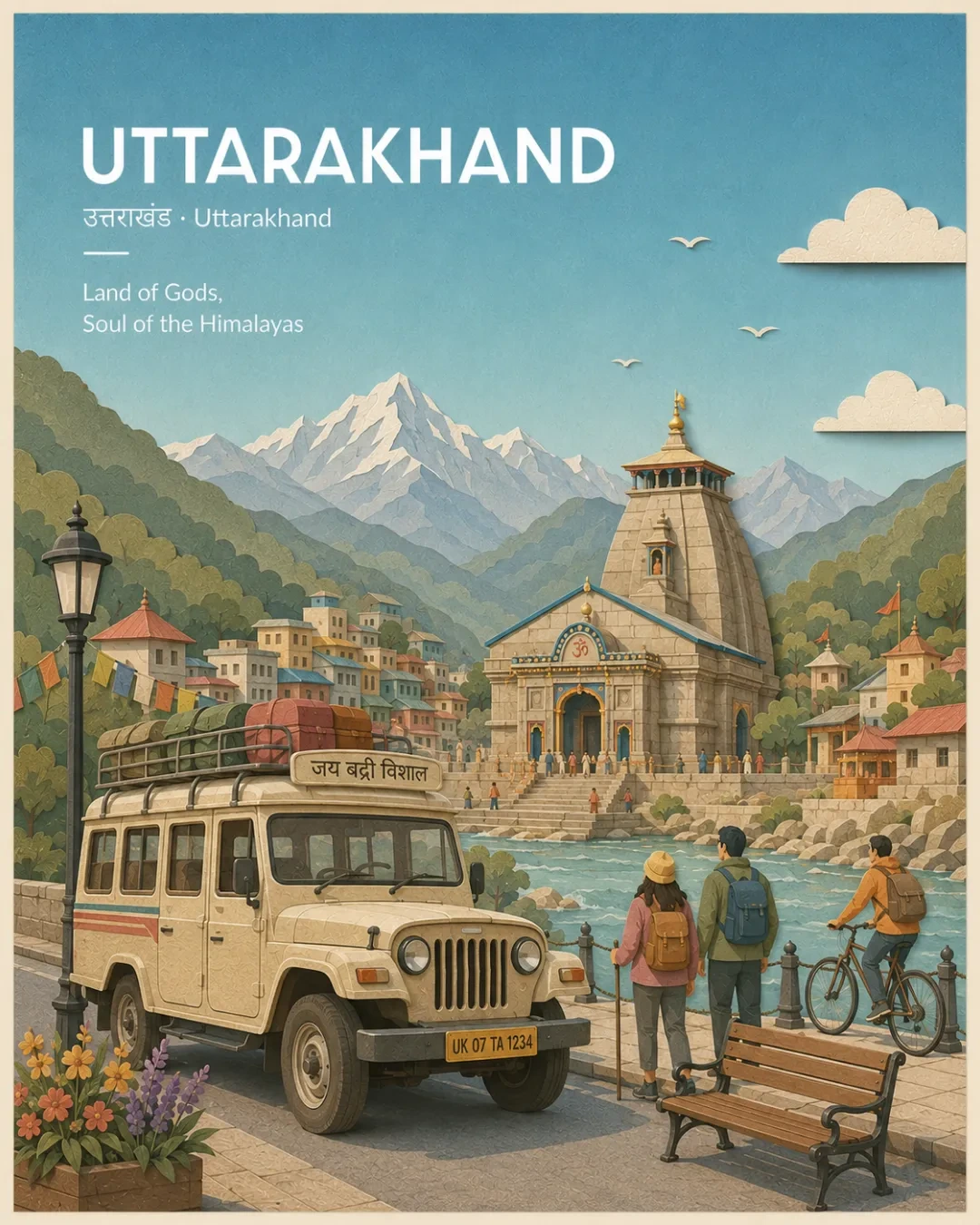 Scrapbook-Style Travel Poster output 3