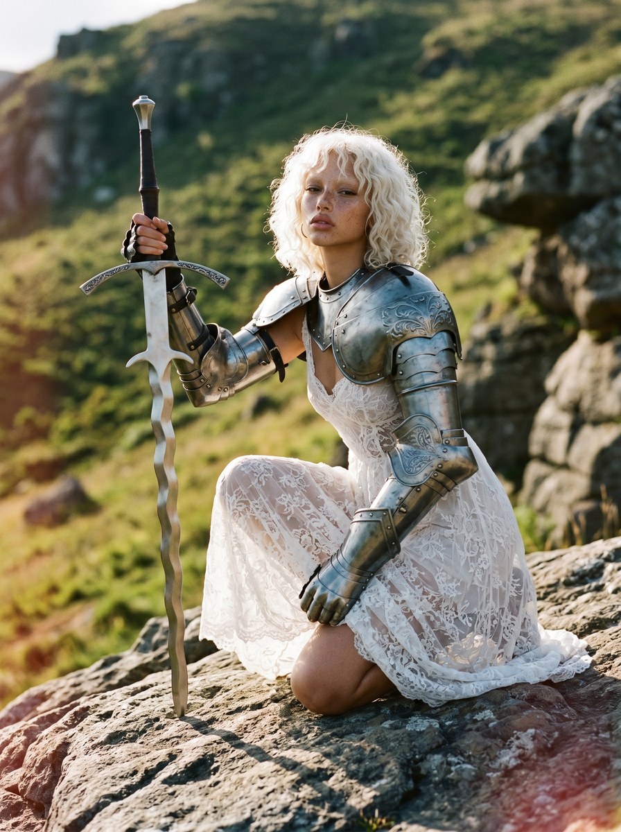 Cinematic Dark-Fantasy Warrior Editorial