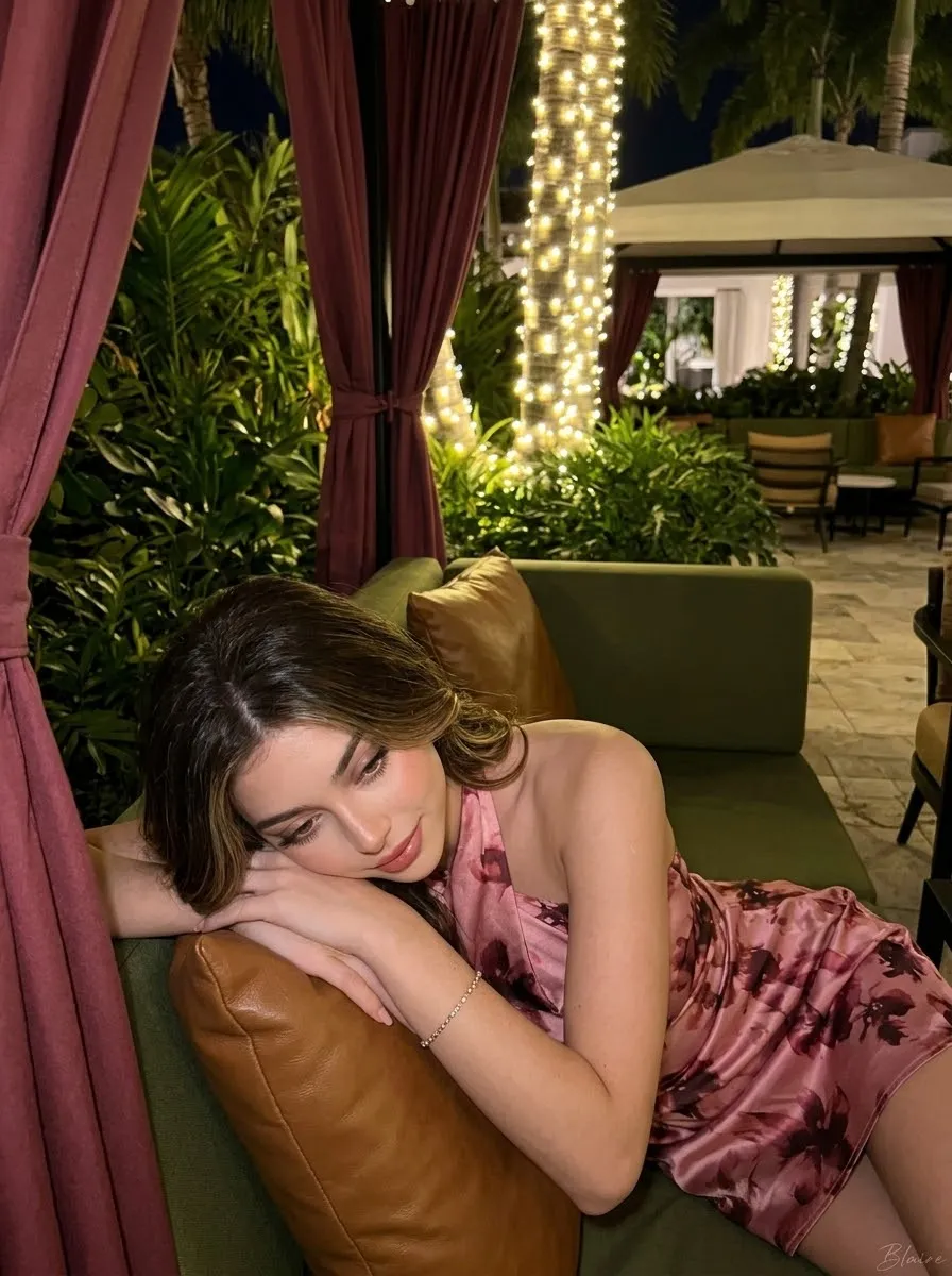 Nighttime Outdoor Sofa Fashion Portrait output 2