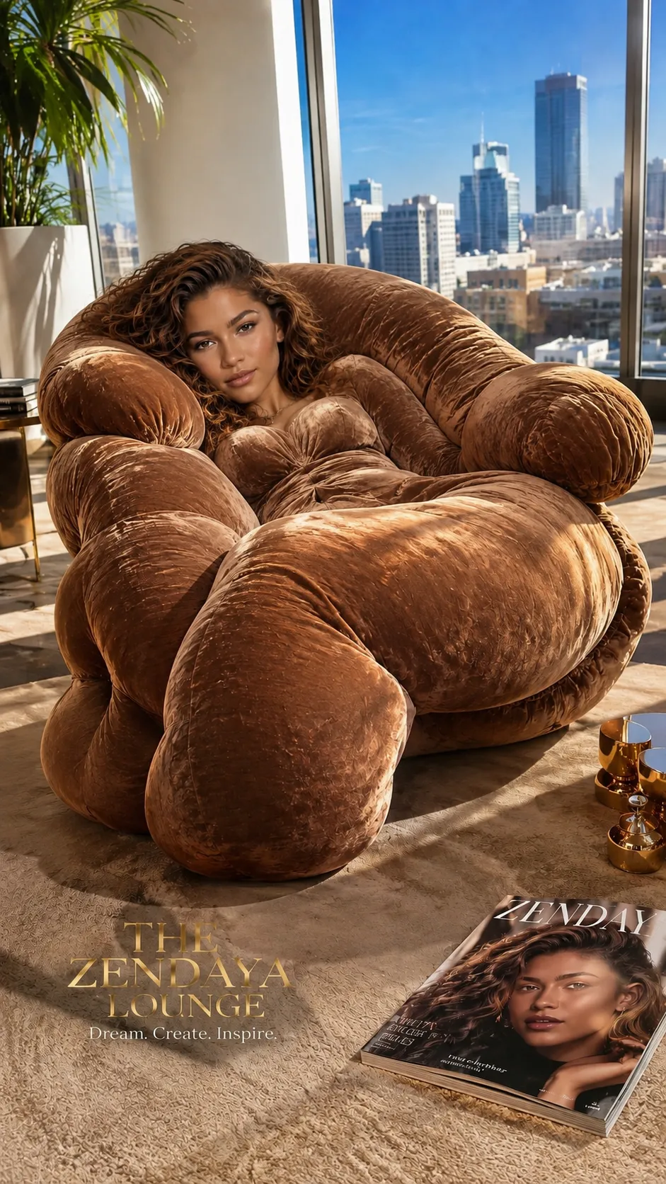Custom Inflatable Chair Product Advertisement output 10