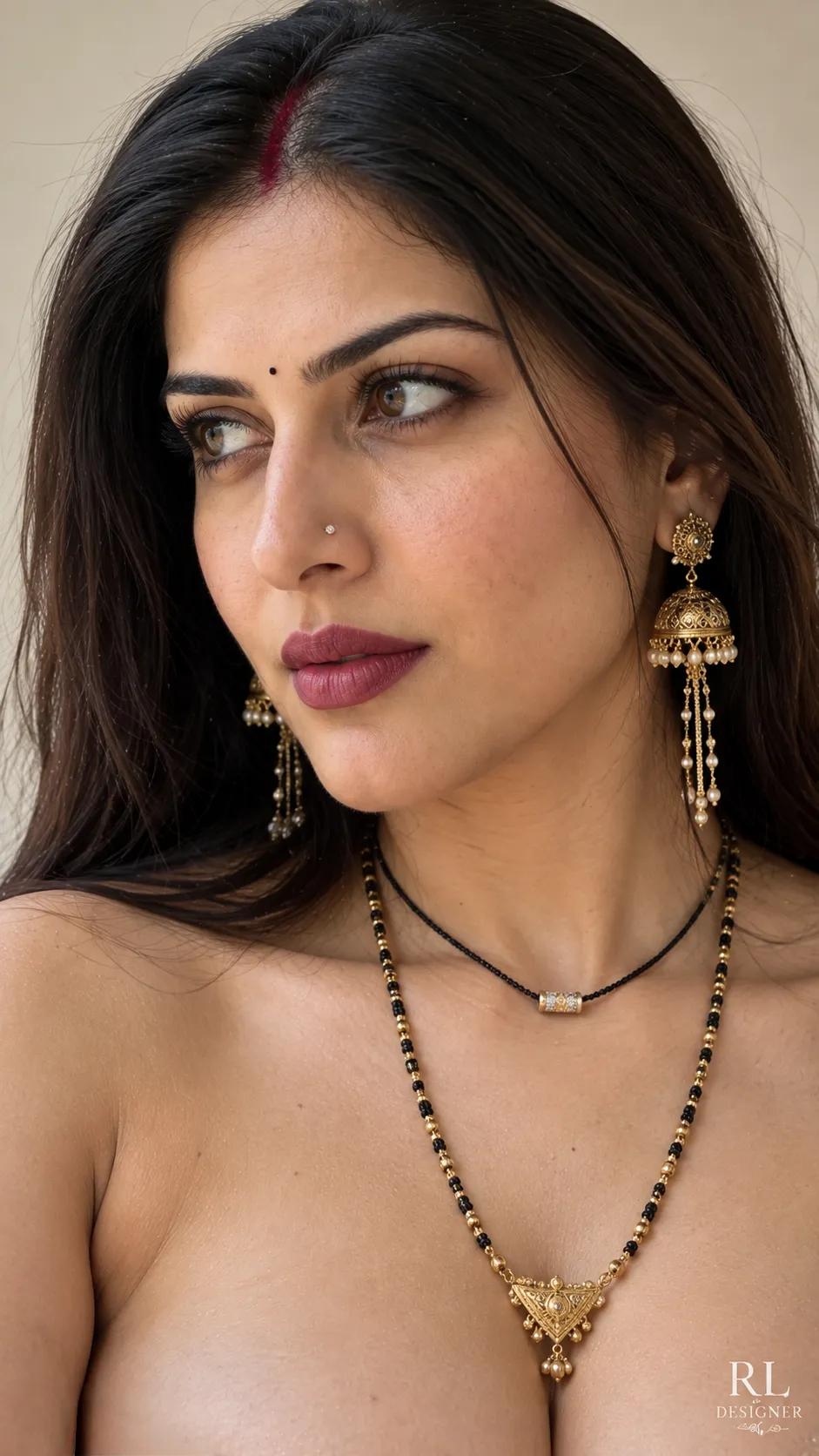 Photorealistic Portrait of an Indian Woman output 2