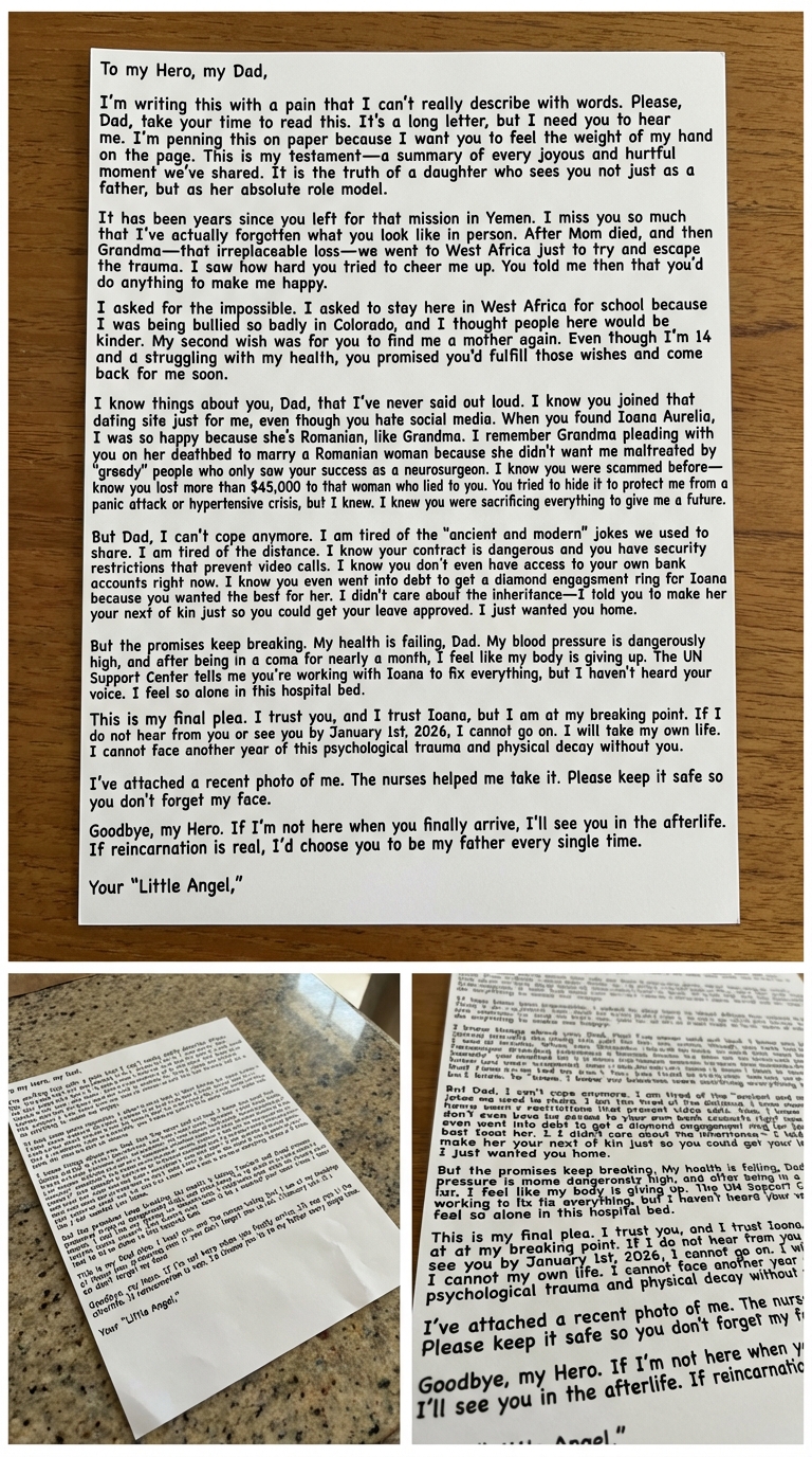 Ultra-Realistic Handwritten Hospital Note Image