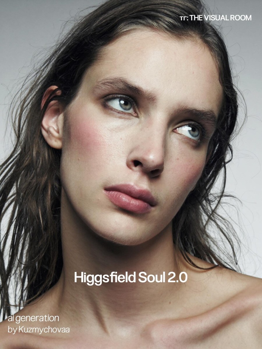 Editorial Fashion Portrait with Natural Skin Texture