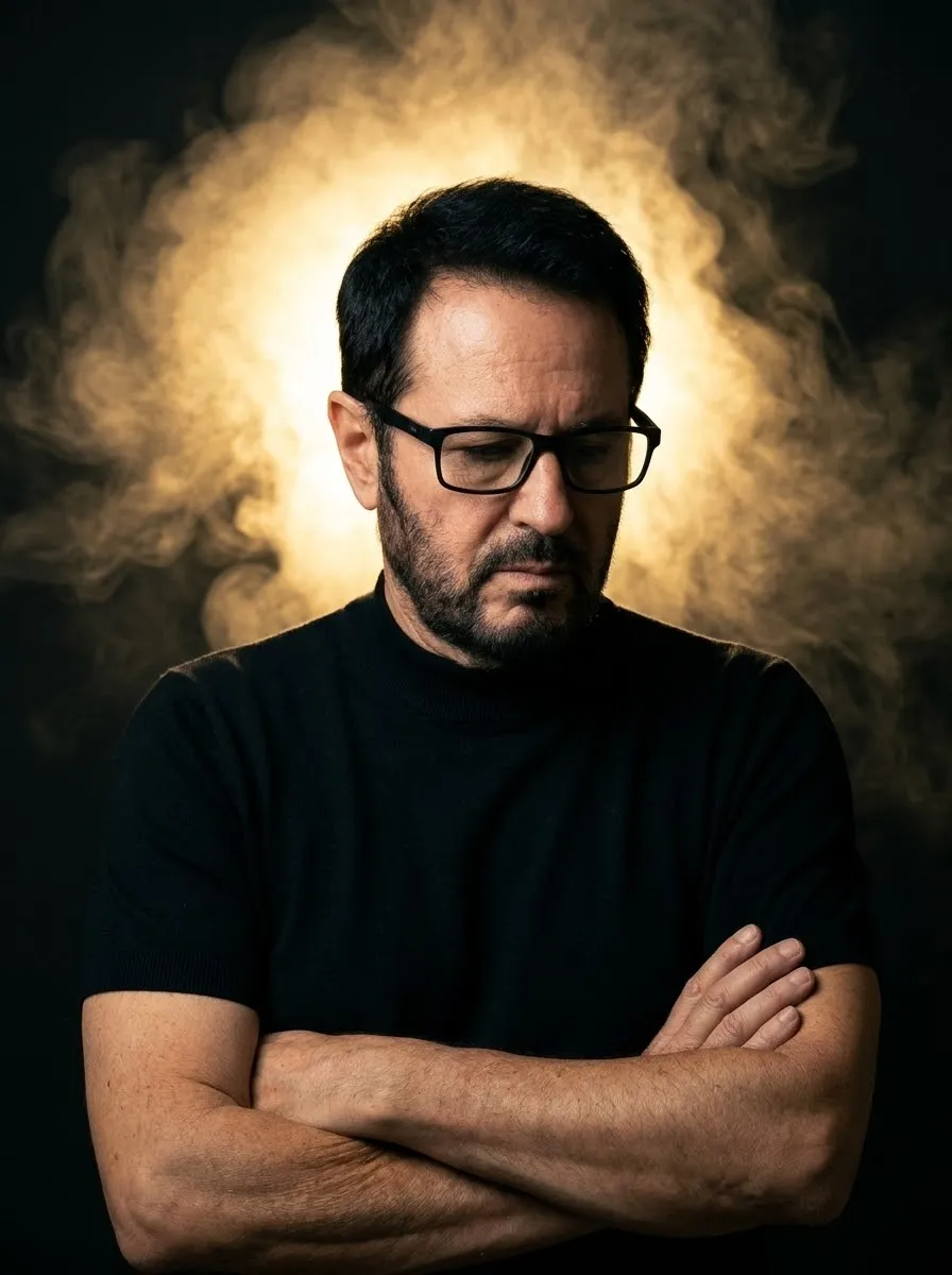 Cinematic Editorial Portrait of a Man output 1