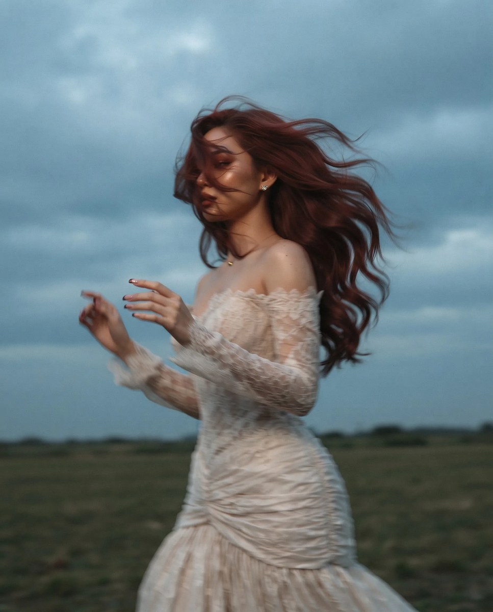 Dreamy Vintage Editorial Portrait of a Woman output 6