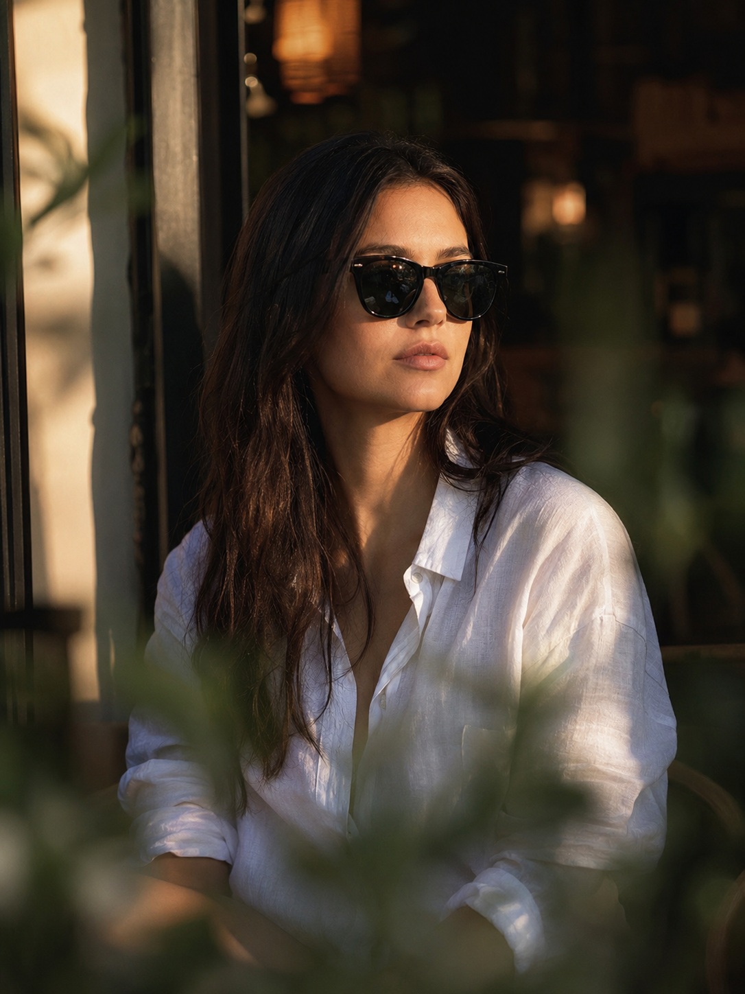 Luxury Editorial Portrait in Warm Afternoon Light output 10