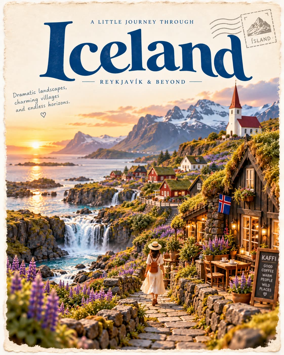 Miniature Diorama Travel Storybook Cover output 4