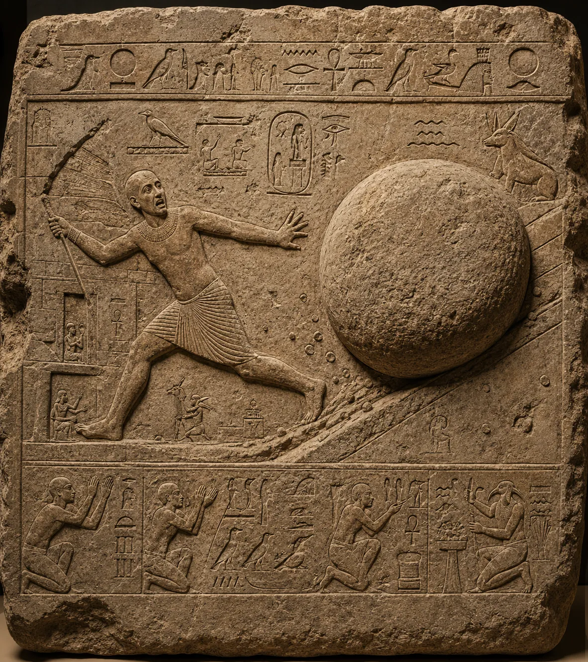 A Modern Mishap Immortalized in Ancient Egyptian Relief