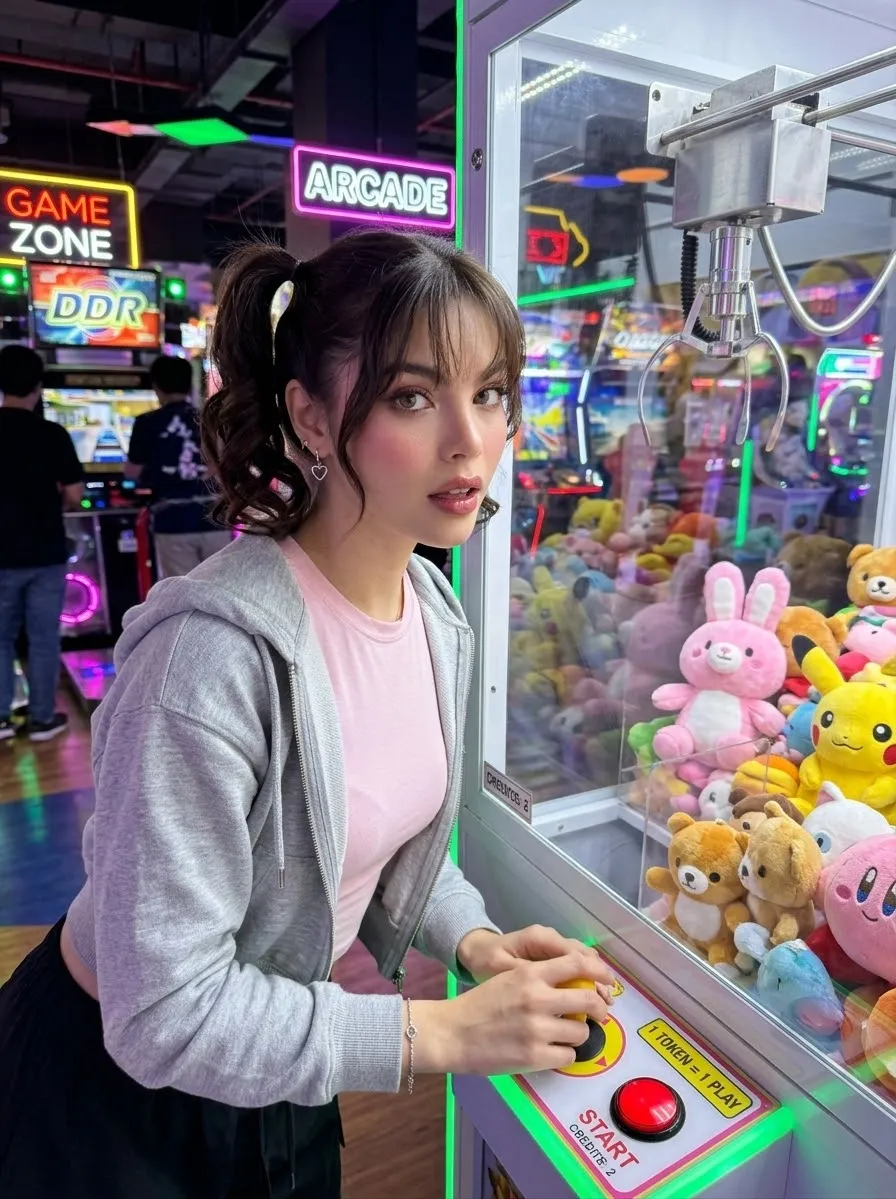 Arcade Claw Machine Portrait output 1