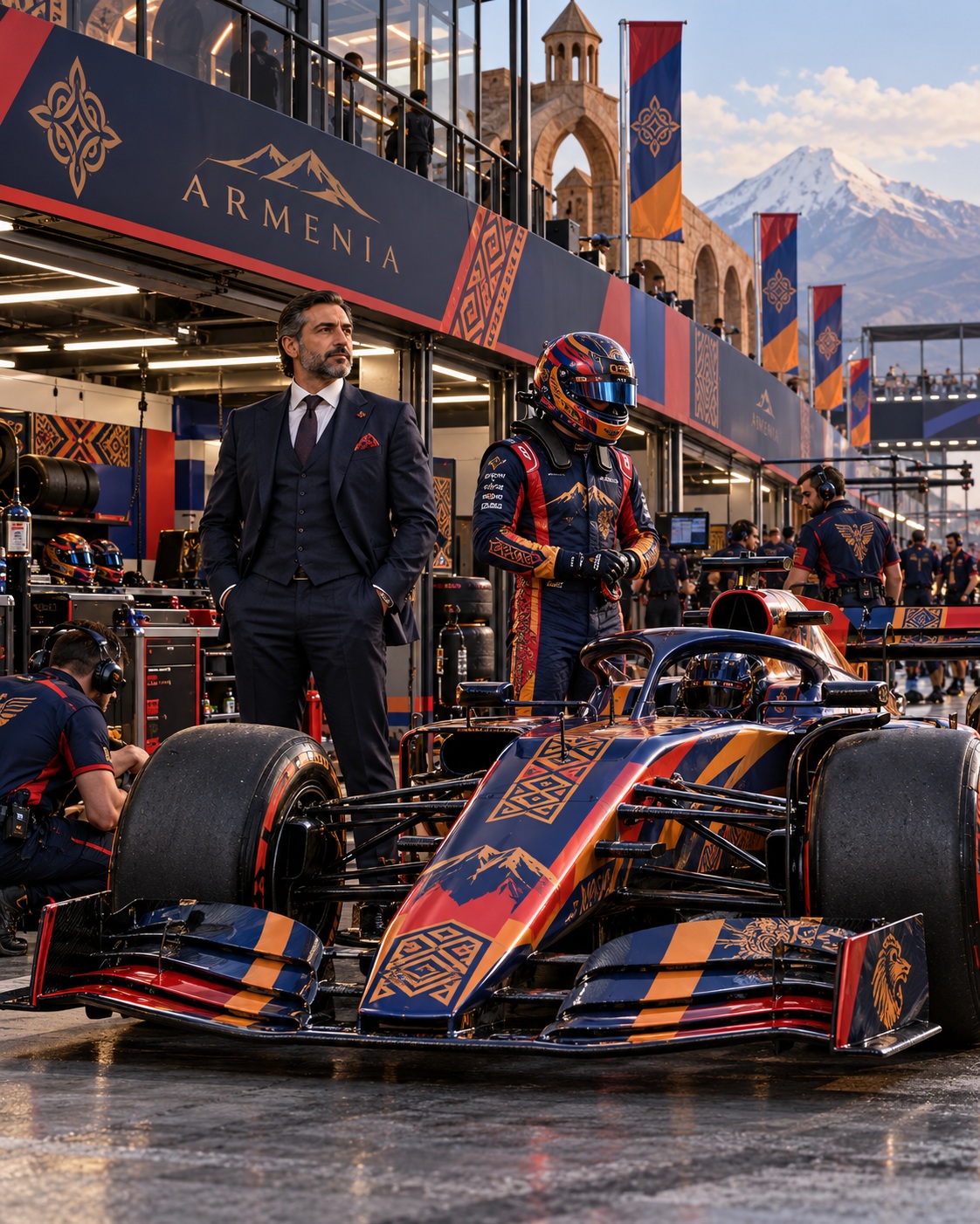 Country-Owned Formula 1 Team Campaign Photo