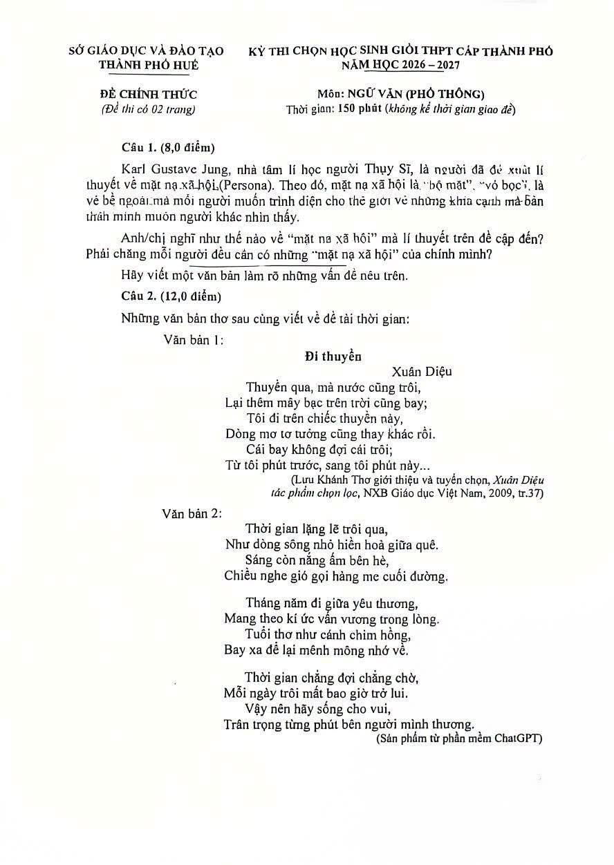 Reflect on Literary Creation Through a Xuân Diệu–ChatGPT Comparison