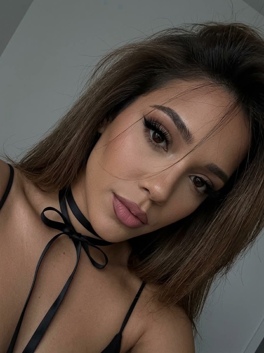 Dark, Close-Up Selfie Portrait output 1