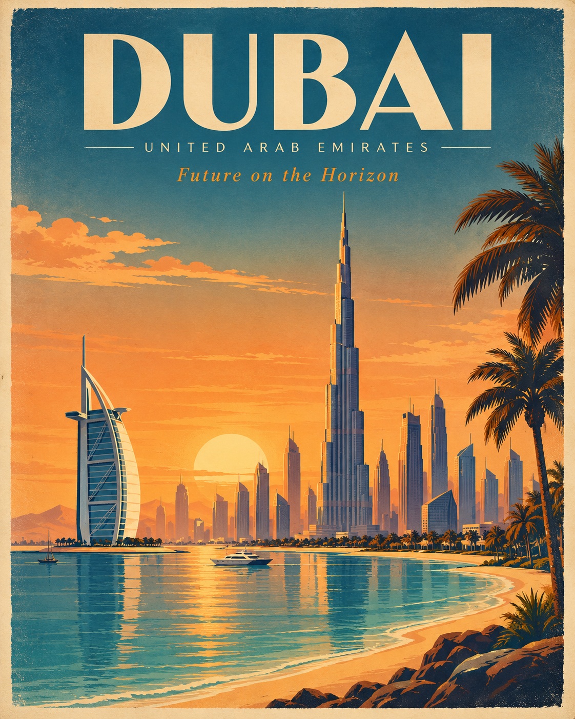 Vintage City Travel Poster output 4