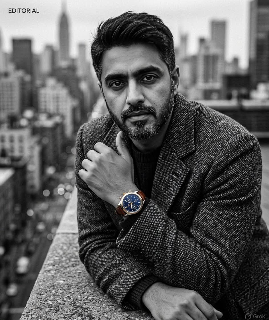 Selective-Color Luxury Watch Editorial output 3