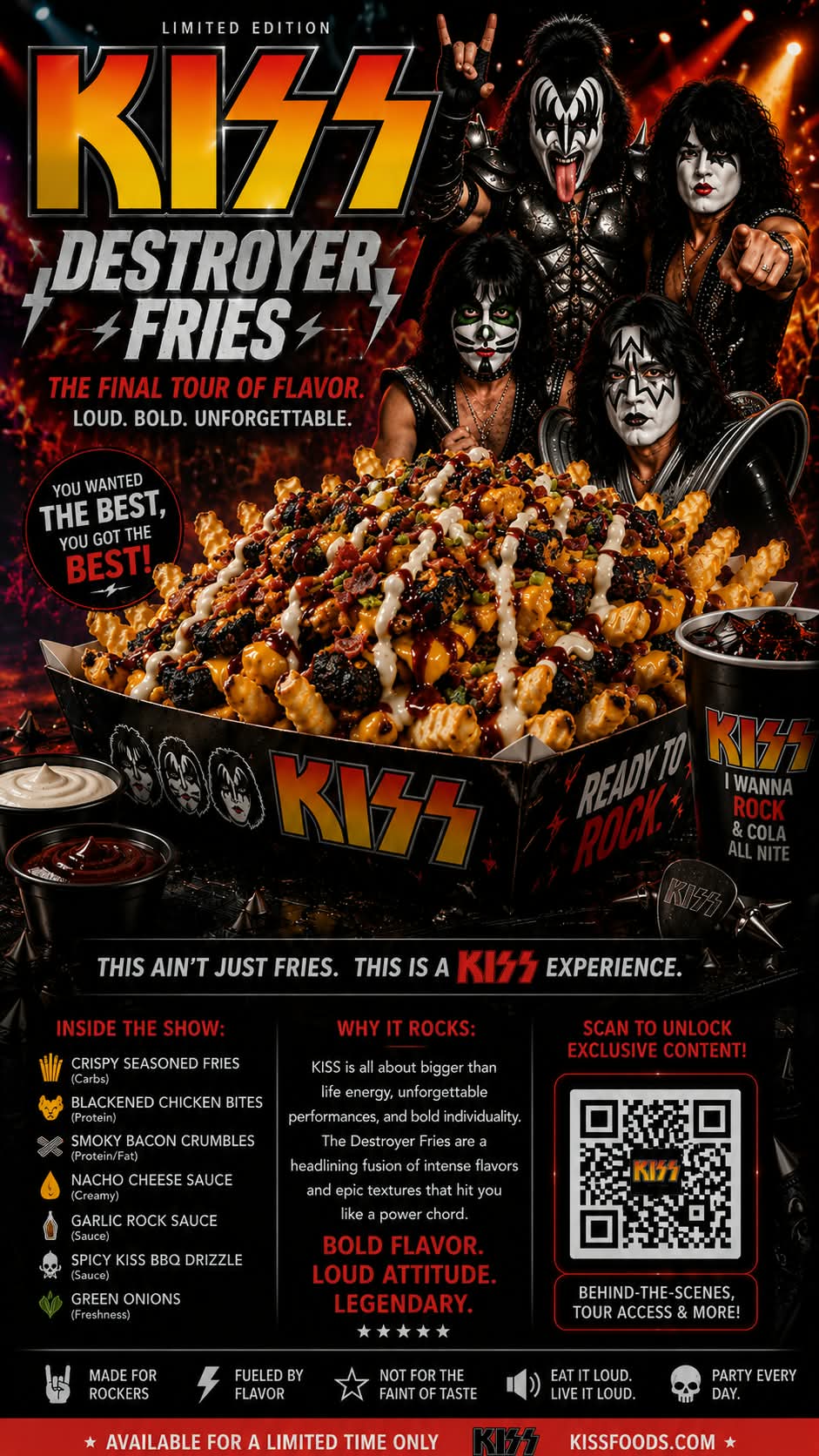 Create a Signature Fast-Food Dish and 3D Ad output 6