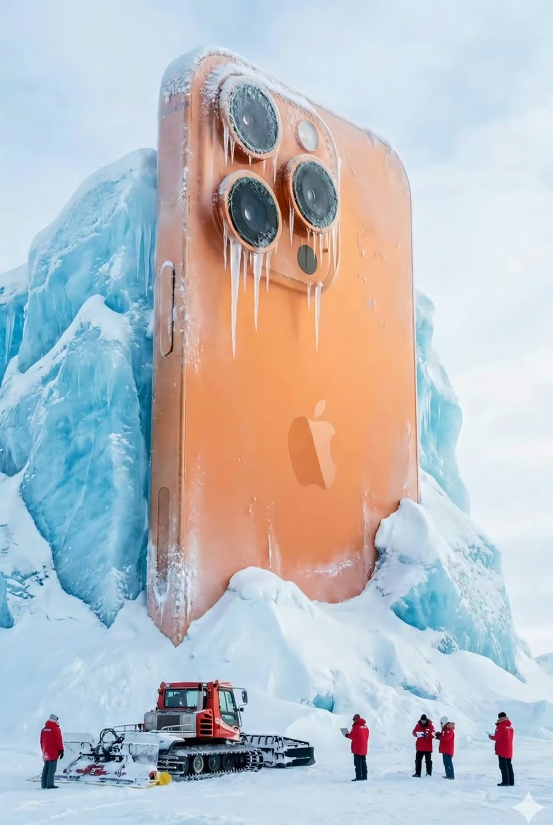 Arctic Coca-Cola Can Monument output 2