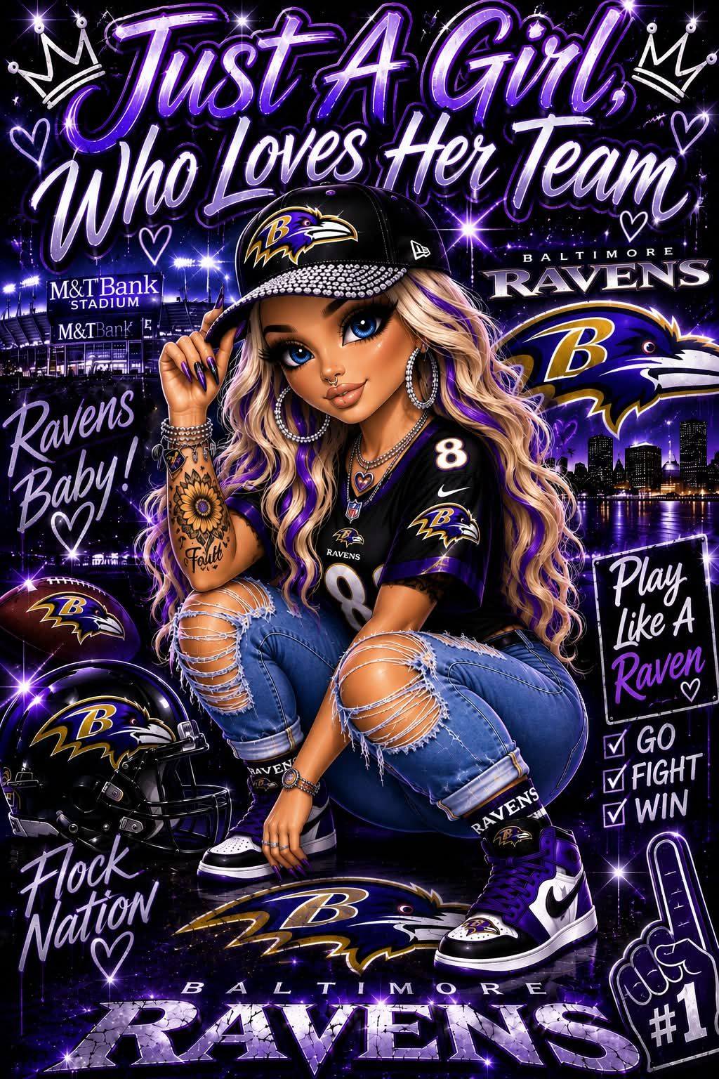 Chibi Ravens Fan Poster output 1