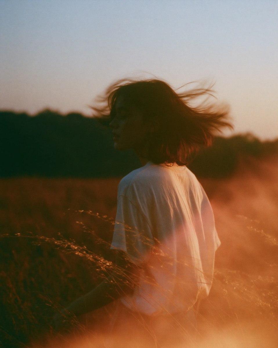 Cornfield at Final Sunset — 35mm Film Photo output 6