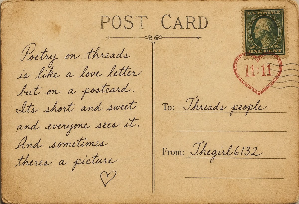 Vintage Poetry Postcard output 1