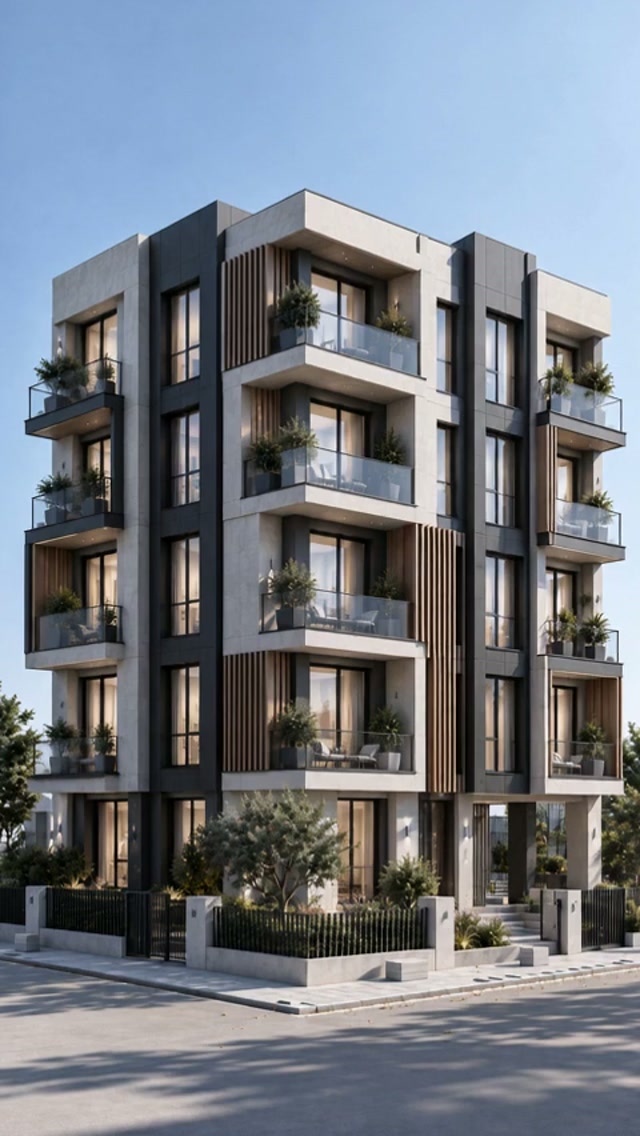 Luxury Residential Building Construction Timelapse