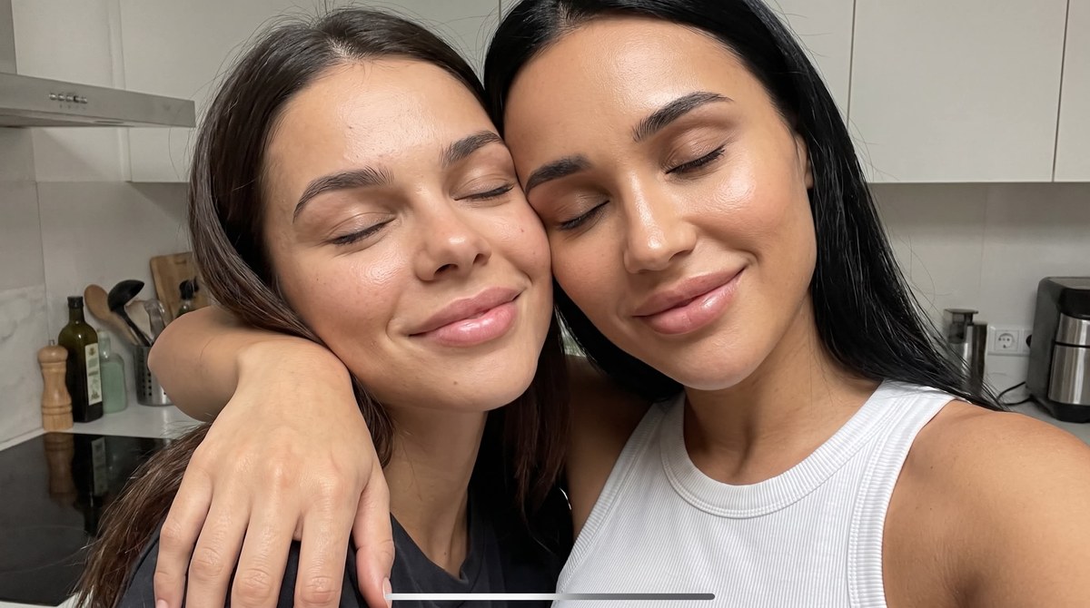 Photorealistic Two-Person Meme Selfie output 6