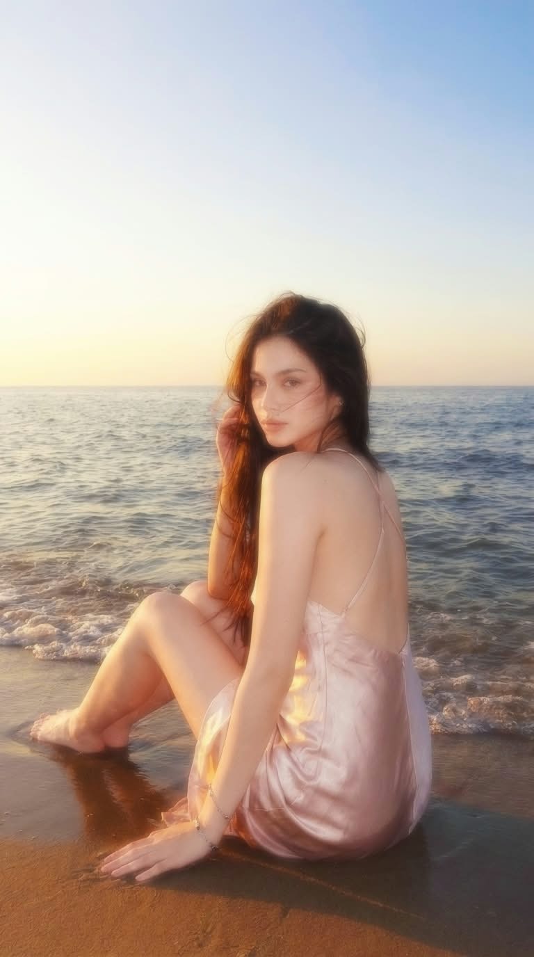 Golden-Hour Coastal Portrait from a Reference Photo output 2