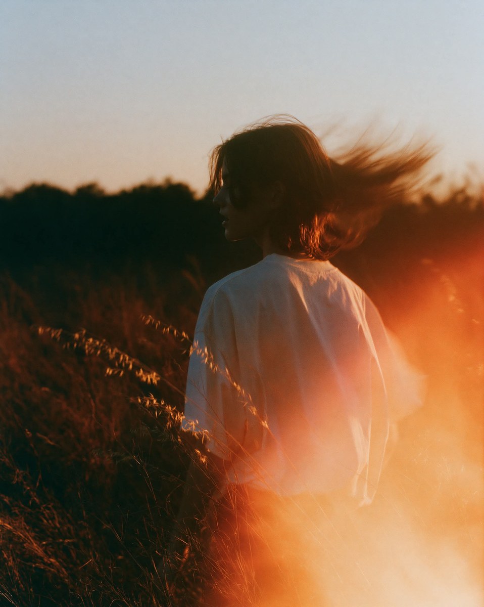 Cornfield at Final Sunset — 35mm Film Photo output 5
