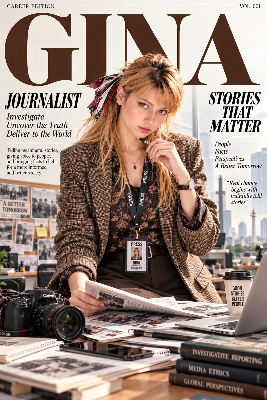 Real-World Career Editorial Cover output 2