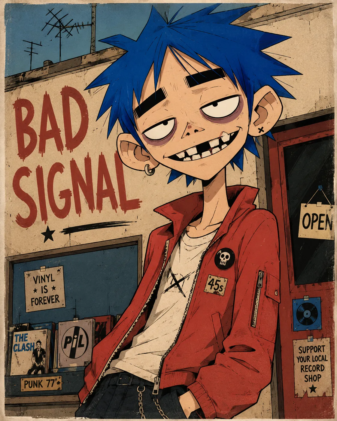 Alternative Character Poster Illustration