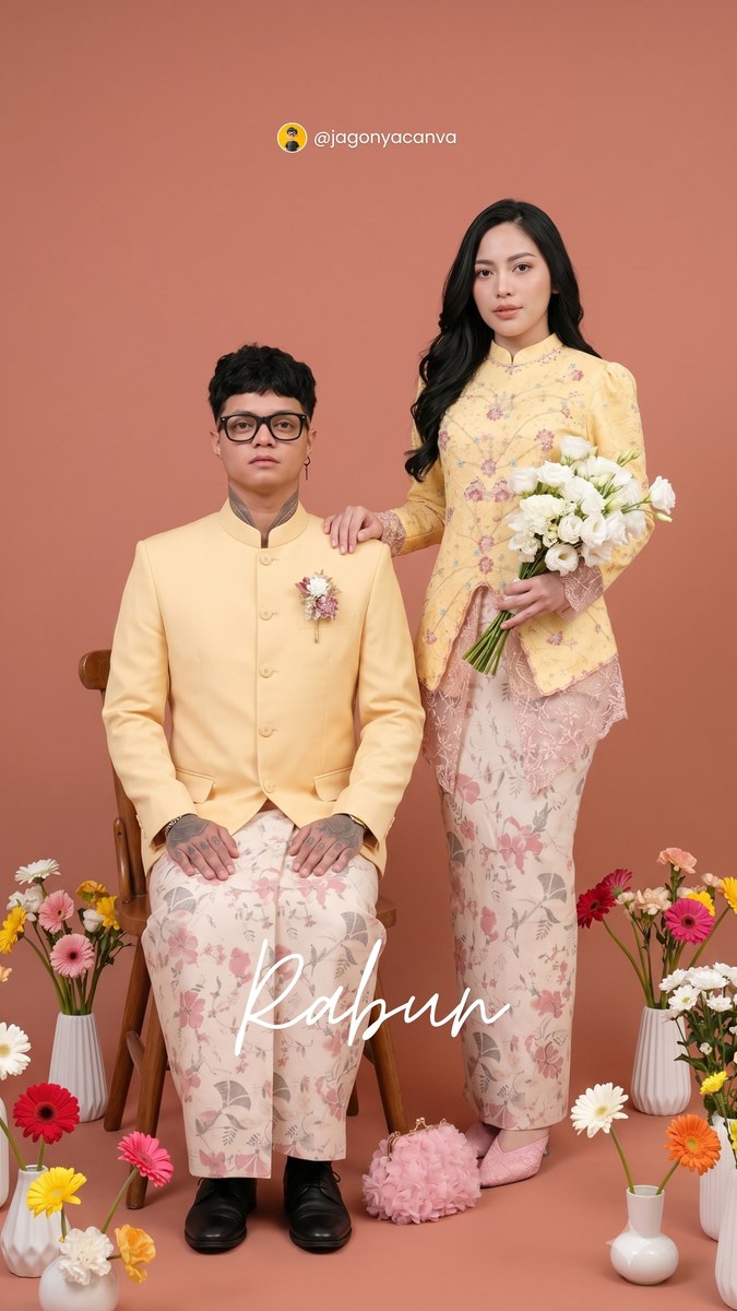 Elegant Indonesian Prewedding Portrait in Pastel Kebaya output 2