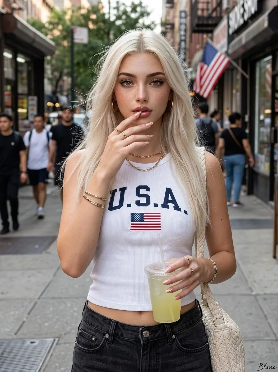 NYC Downtown Fashion Portrait output 1