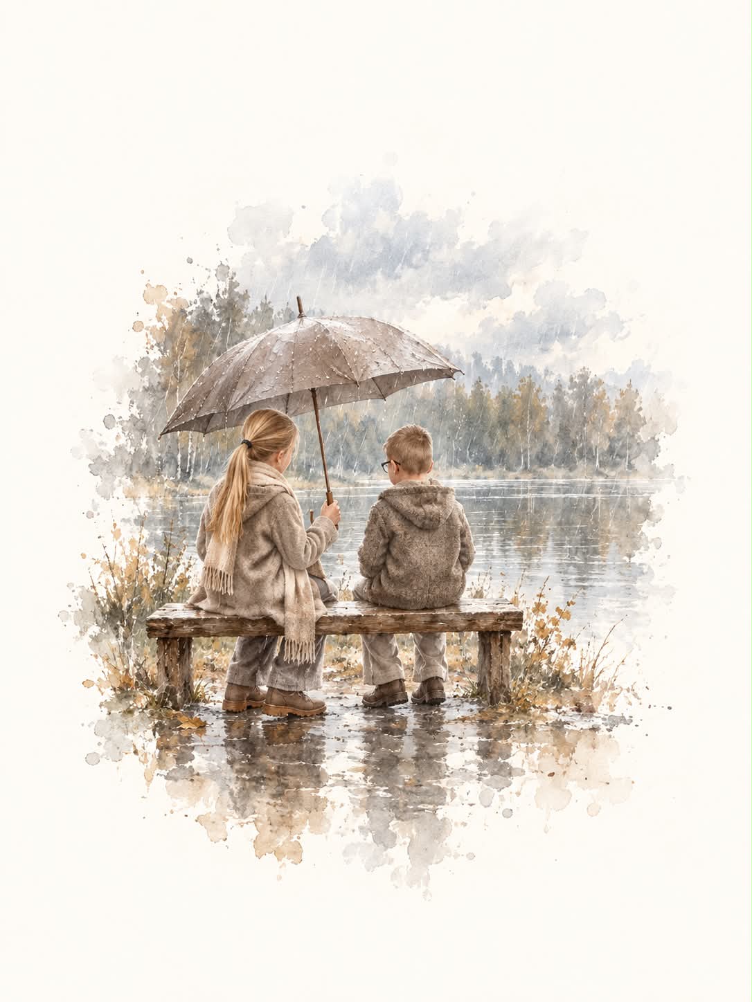 Rainy October Memory in Watercolor output 2