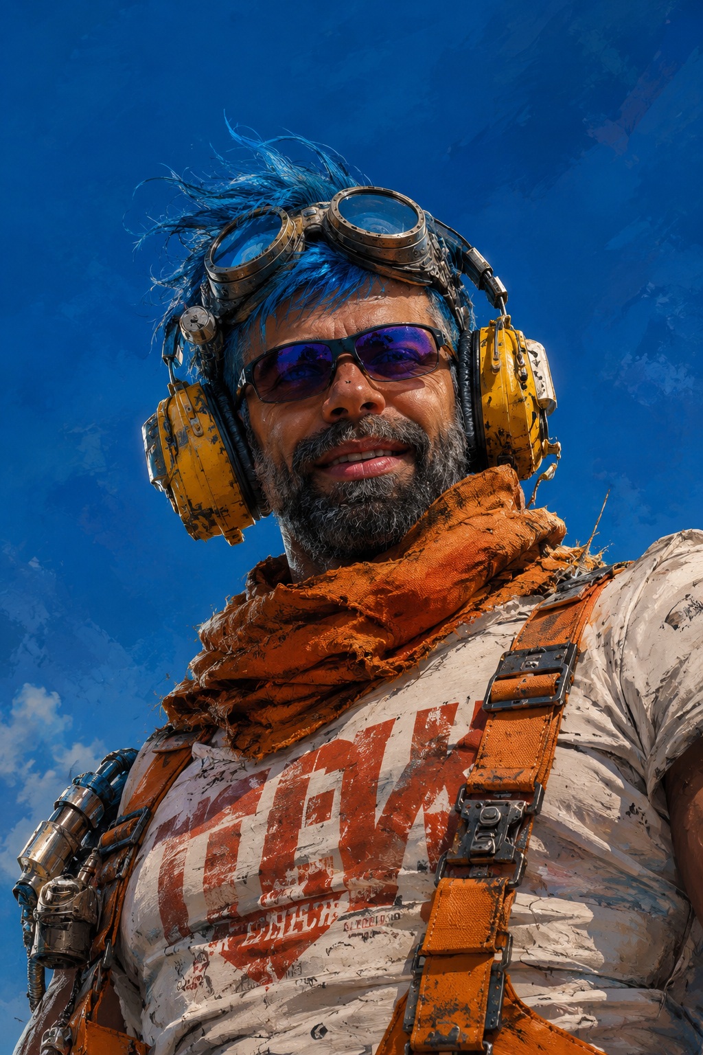 Steampunk Adventurer Portrait output 1