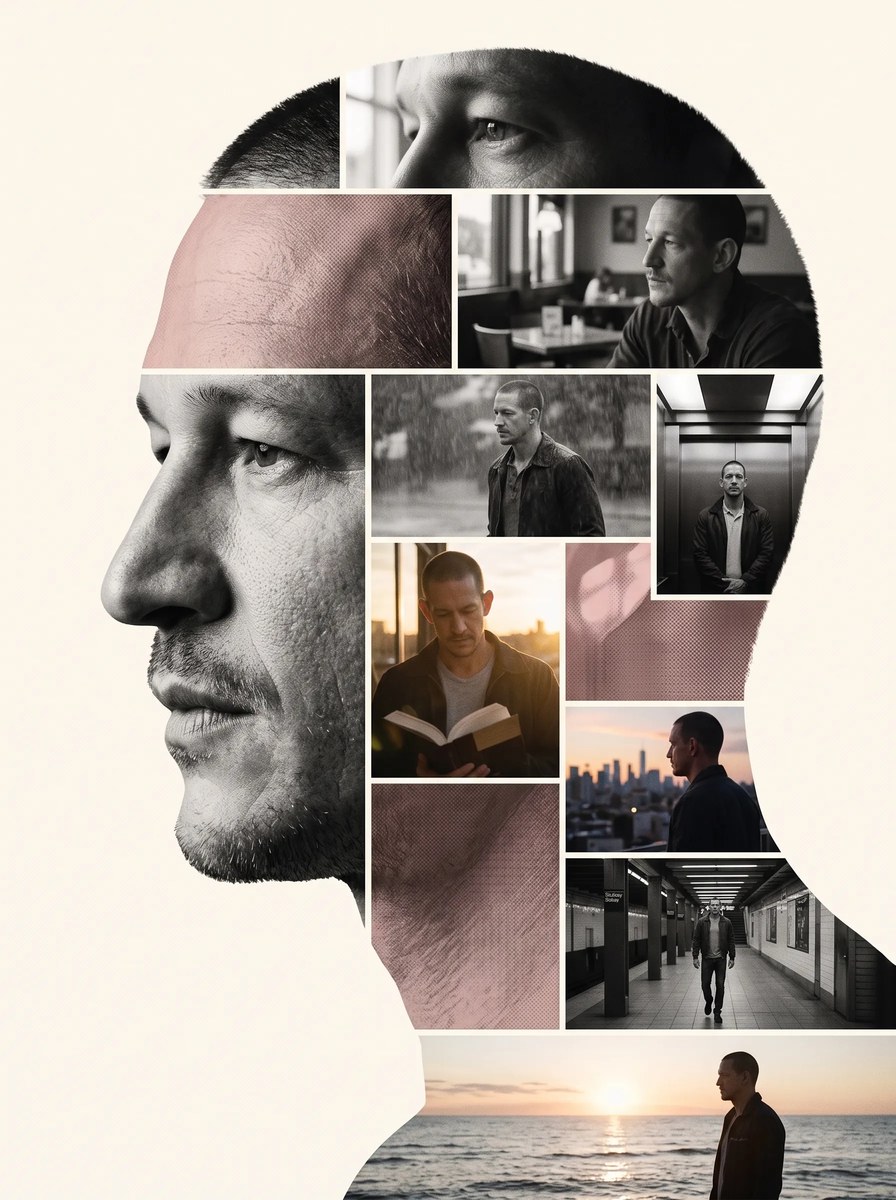 Memories of Life — Cinematic Memory Mosaic Portrait output 2