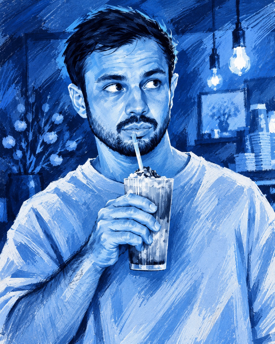 Expressive Editorial Caricature from a Photo output 3