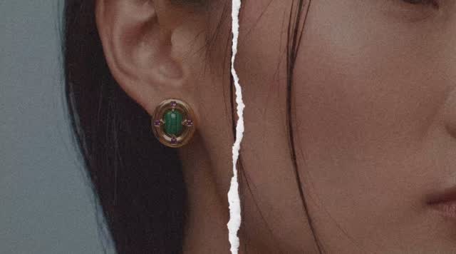 Moody Luxury Jewelry Product Photo