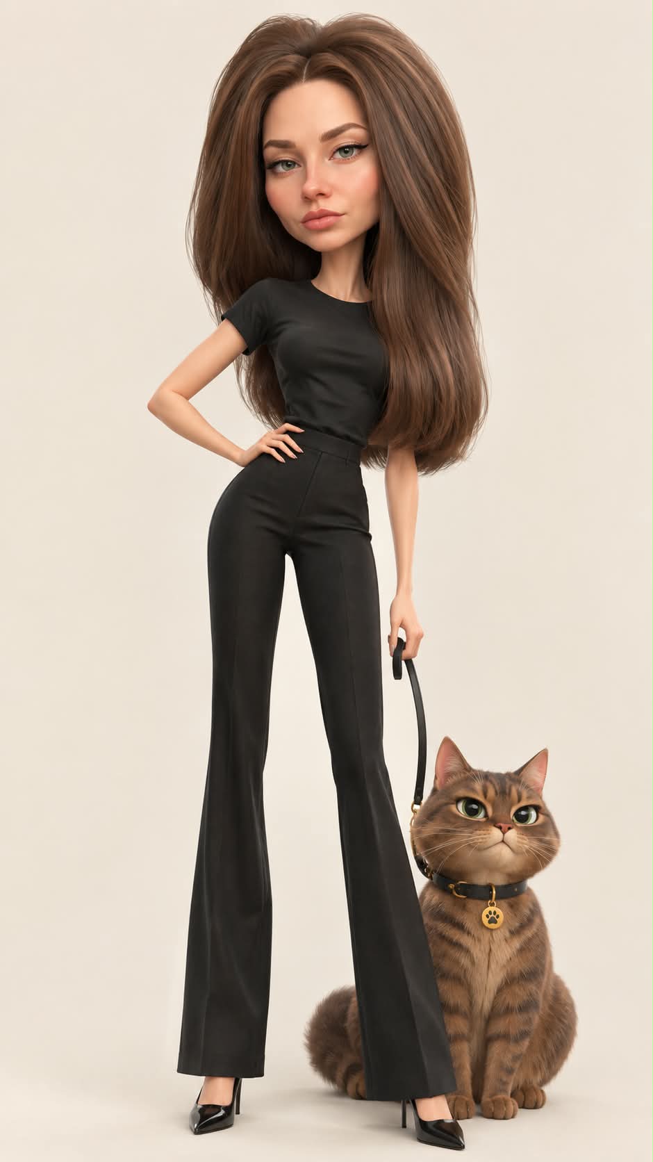 Premium 3D Animated-Film Caricature