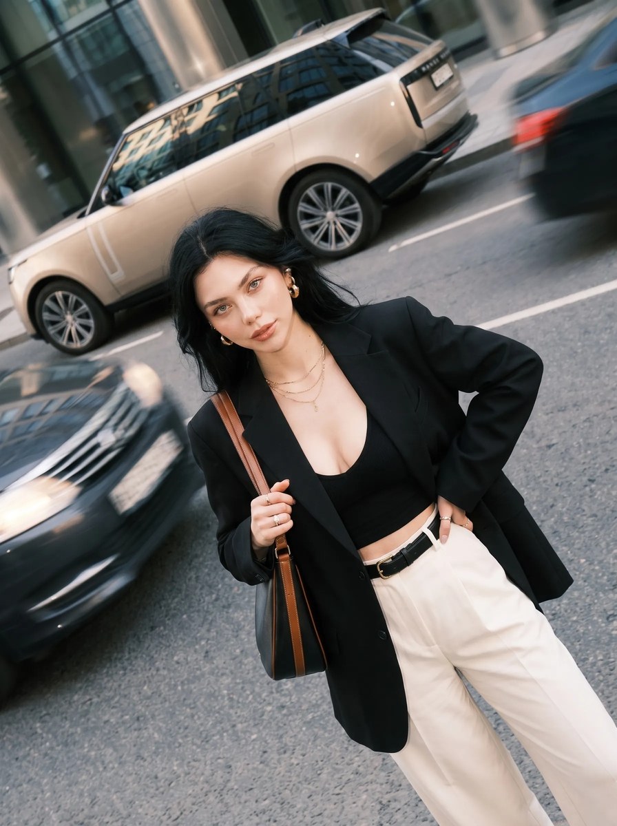 Luxury Street-Style Fashion Portrait output 10