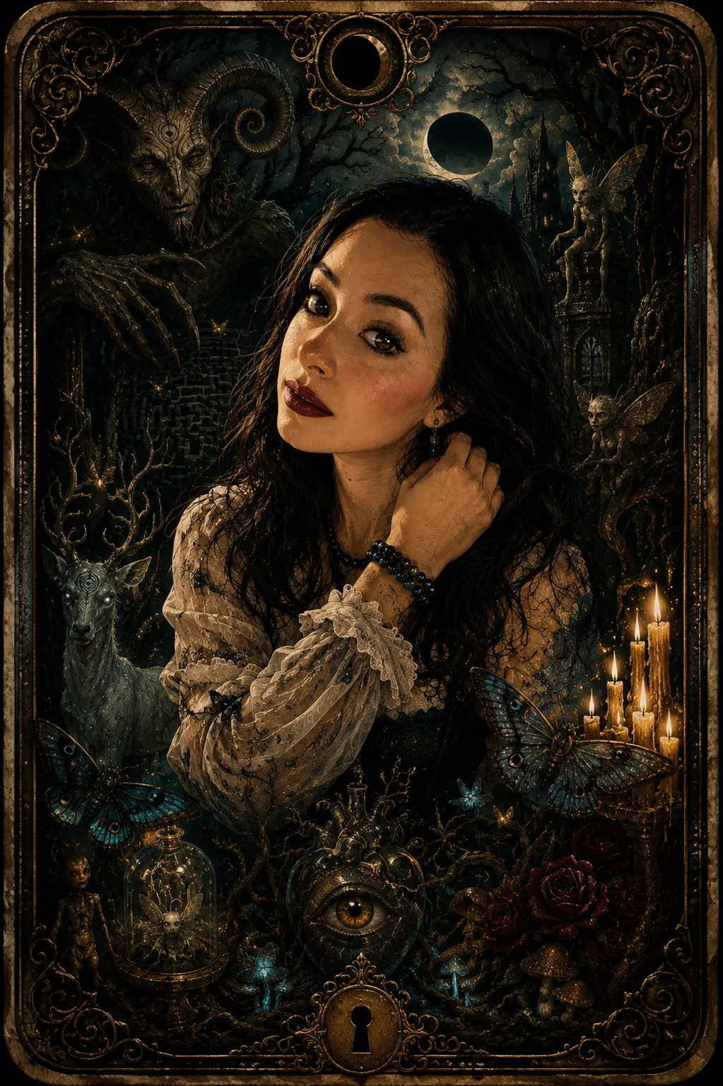Tarot Card Character in a Creator’s Style