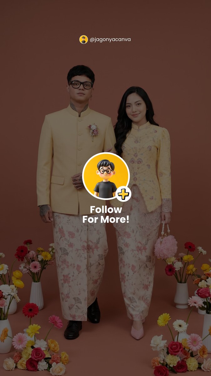 Elegant Indonesian Prewedding Portrait in Pastel Kebaya output 5