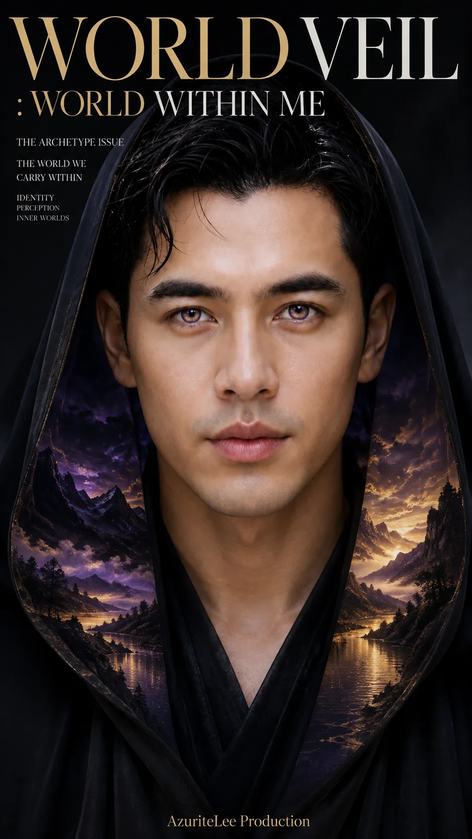 World Veil: World Within Me — Editorial Cover output 6