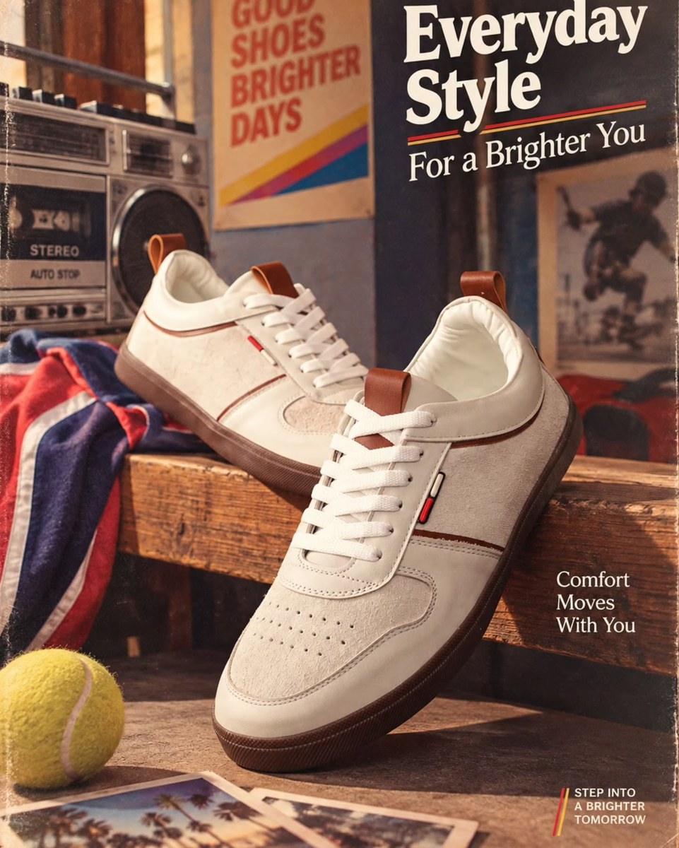 Create an 80s-Themed Commercial Ad output 7