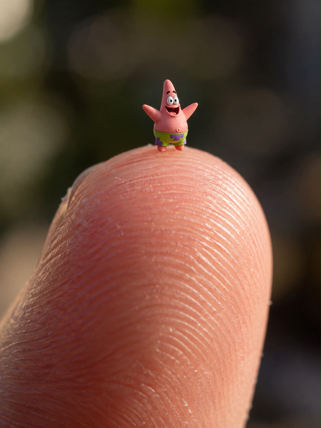 Tiny Character on a Fingertip output 3