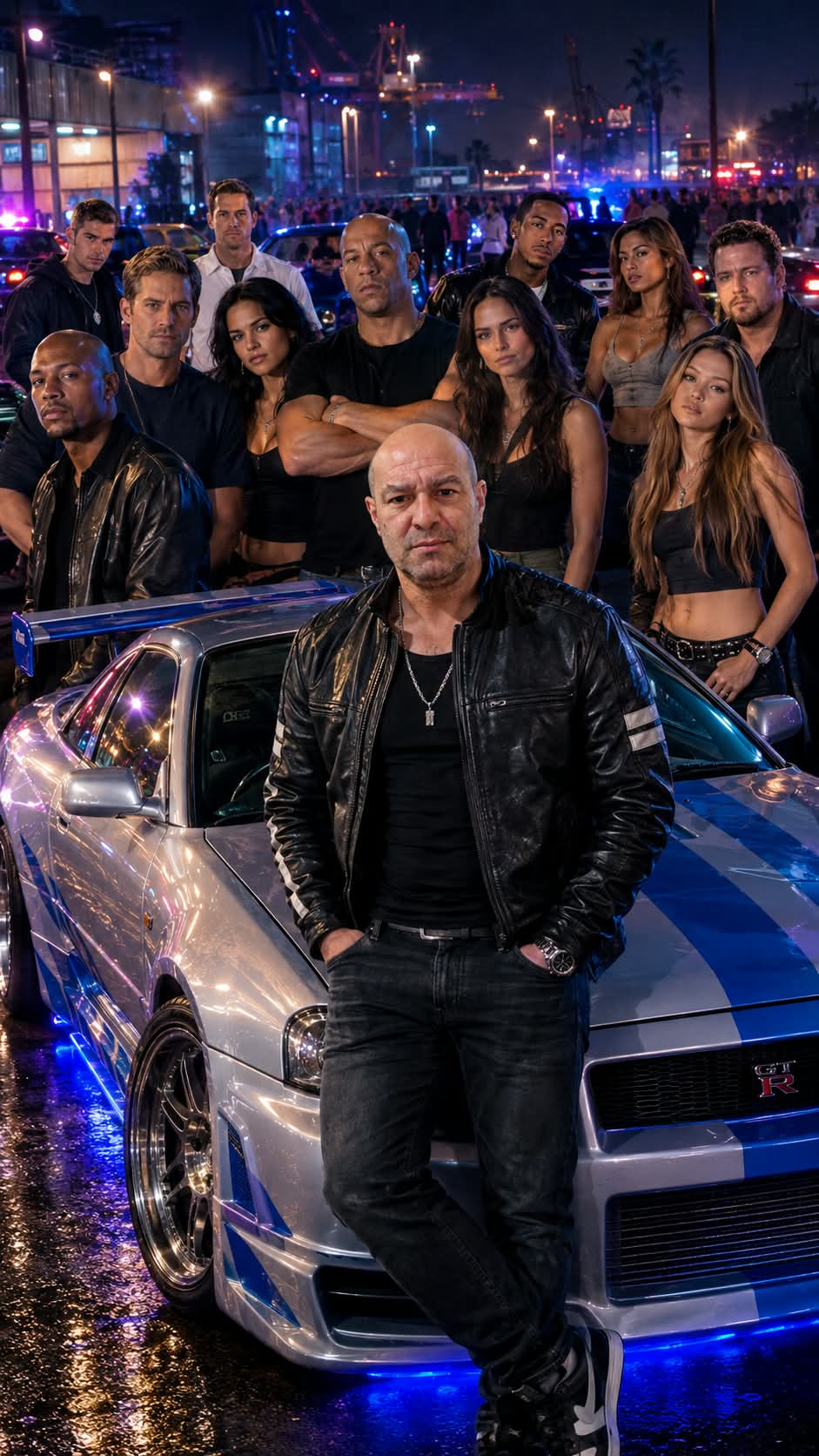Fast & Furious Underground Street-Racing Ensemble Photo