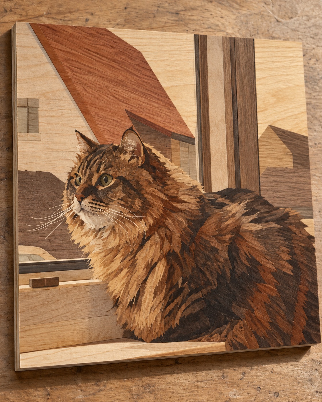 Turn a Photo into a Wood Marquetry Panel