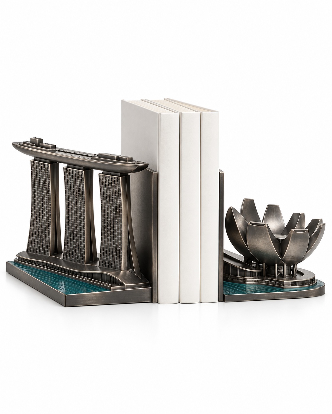 Landmark-Inspired Sculptural Bookends output 3