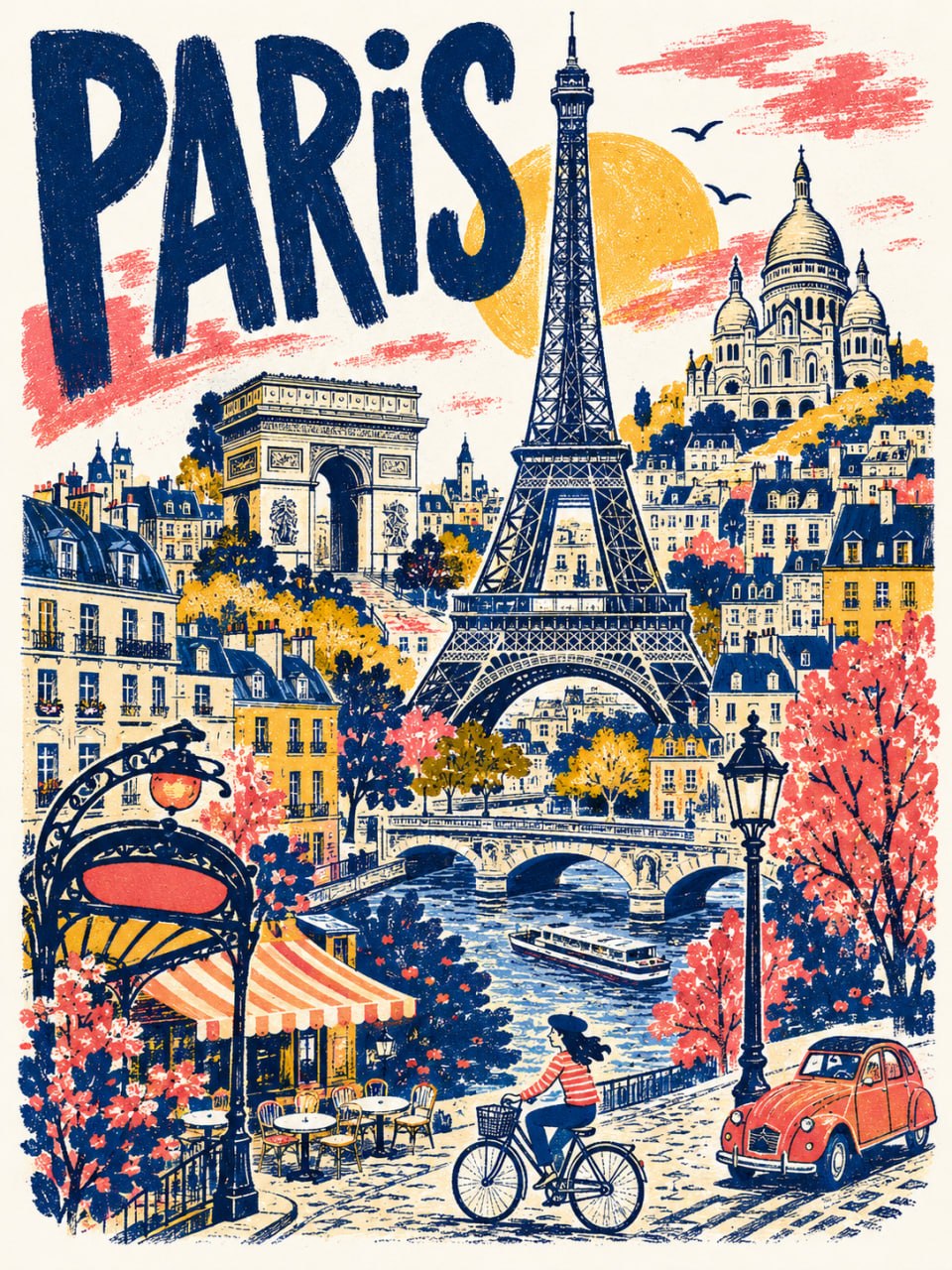 City poster in ChatGPT output 3