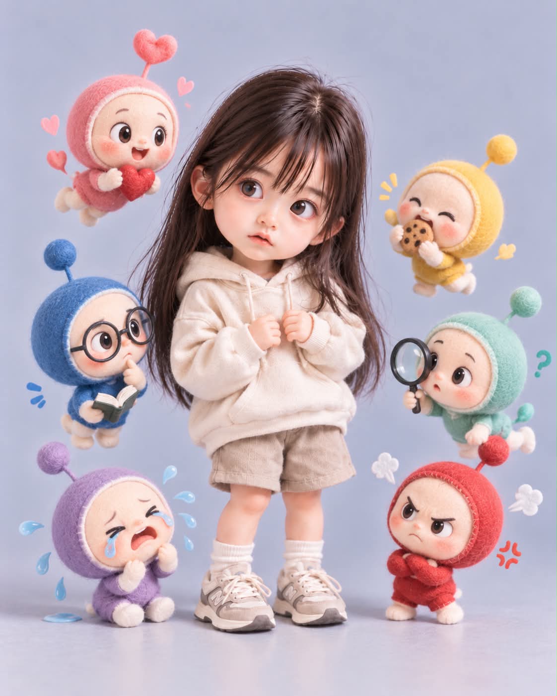 Conversation-Inspired Miniature Cell Mascots output 2