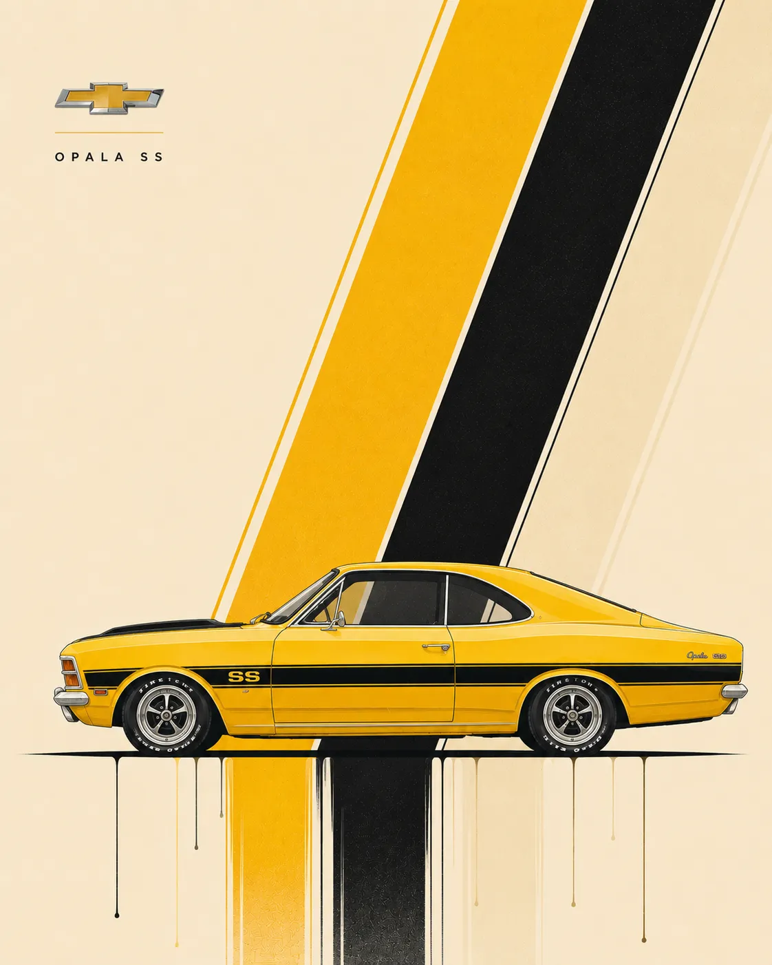 Swiss Modernist Automotive Poster output 4