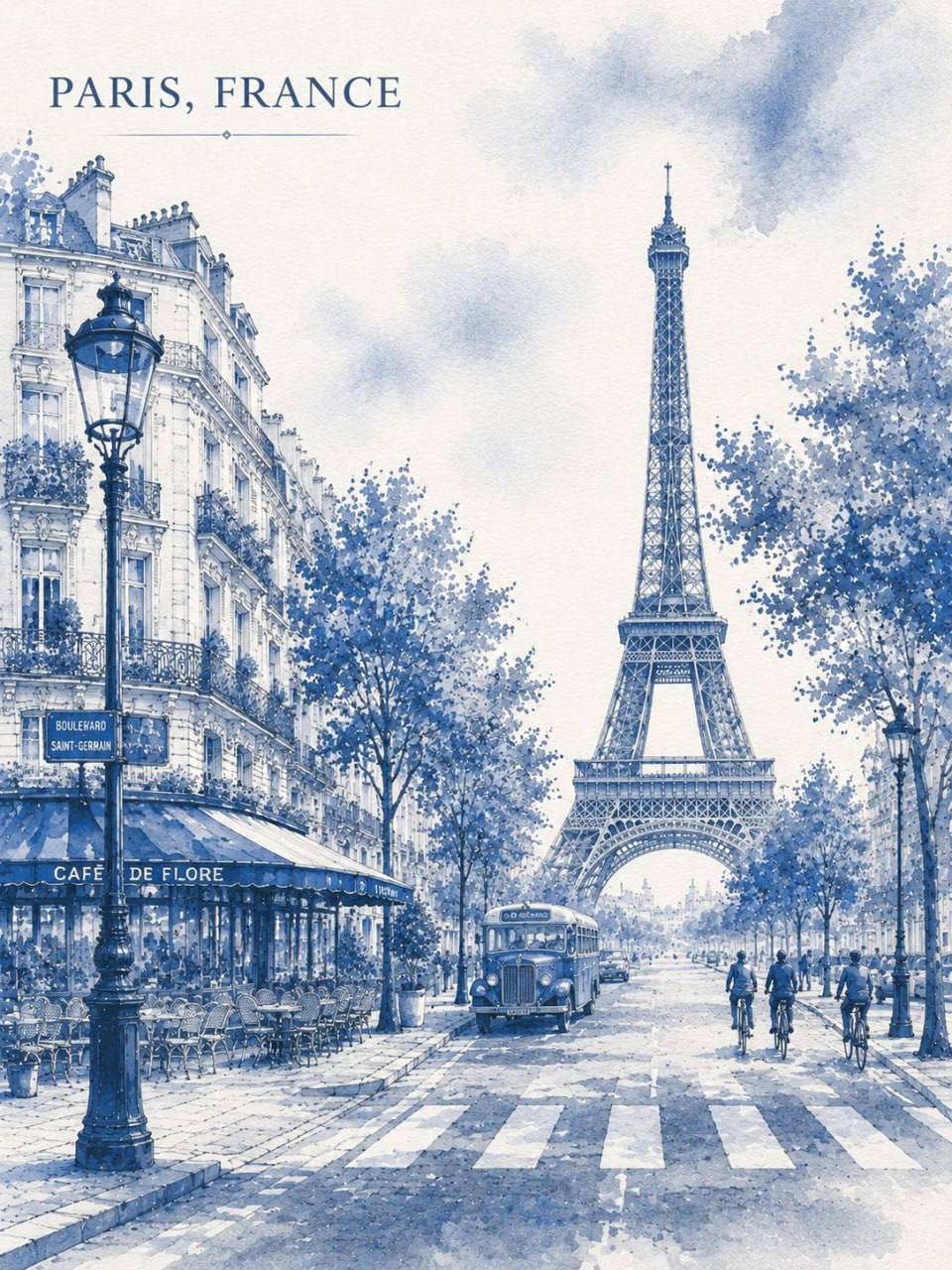 Watercolor posters in GPT Image 2 output 2